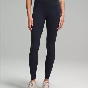 Lululemon Size 6 Wunder Train High-Rise Tight 28", True Navy